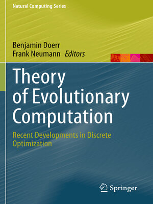cover image of Theory of Evolutionary Computation